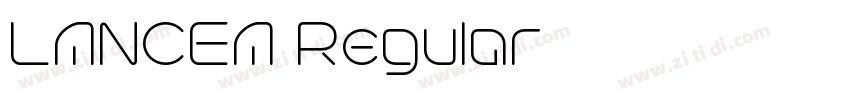 LANCEA Regular字体转换 LANCEA Regular字体转换
